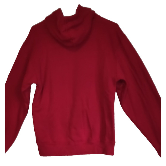 Jon Lauren Red Hoodie SWEATSHIRT Basketball Legends Kobe Jordan LeBron SMALL S - Picture 12 of 16